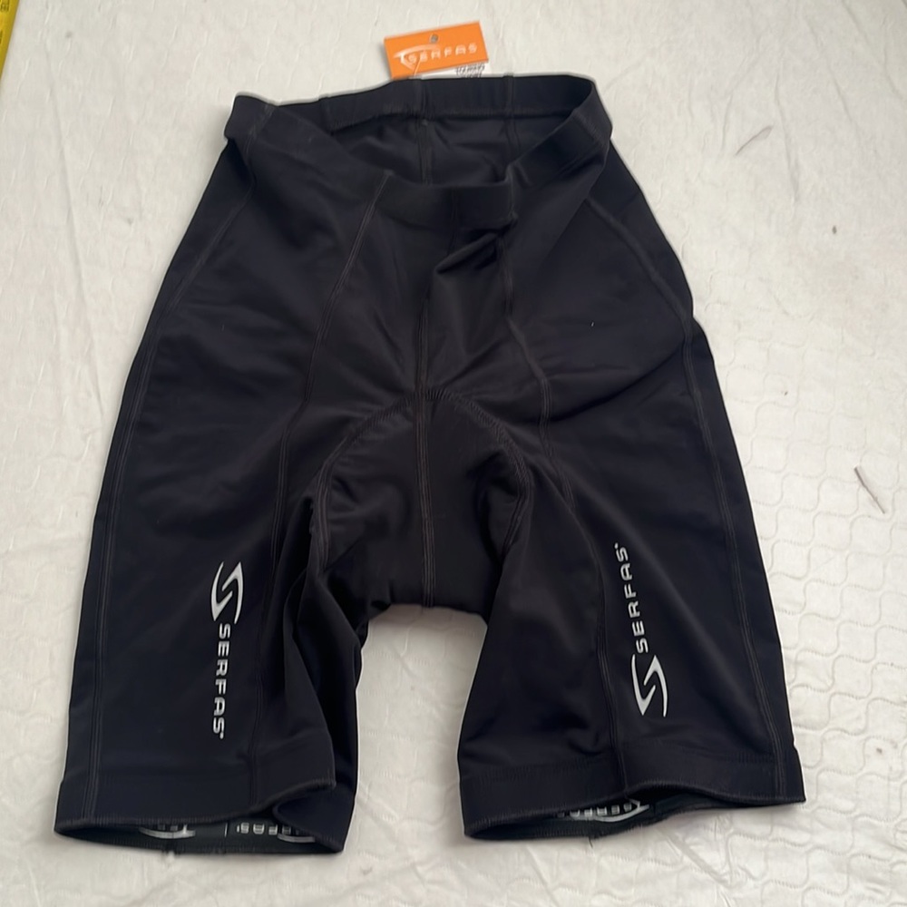 Serfas eight panel reactive gel touring shorts